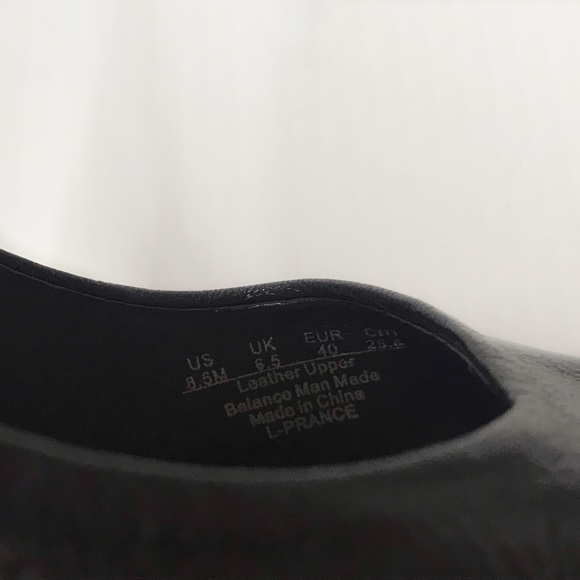 FRANCO SARTO Black Slingback Peep Toe Shoe Sz. 8.5 - Picture 7 of 7